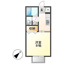 コーポジュネスＡ  ｜ 岡山県倉敷市連島町鶴新田（賃貸アパート1K・2階・26.71㎡） その2