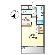 岡山県倉敷市北畝4丁目（賃貸アパート1K・2階・30.00㎡） その2