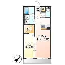 岡山県倉敷市林（賃貸アパート1LDK・1階・40.86㎡） その2