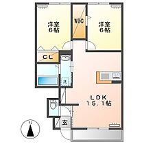 パーク倉敷A  ｜ 岡山県倉敷市連島町西之浦655-1（賃貸アパート2LDK・1階・59.55㎡） その2