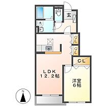 ファミール彦崎II  ｜ 岡山県岡山市南区彦崎（賃貸アパート1LDK・1階・45.72㎡） その2