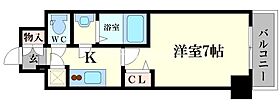 ファーストステージ梅田WEST 1303 ｜ 大阪府大阪市福島区海老江2丁目（賃貸マンション1K・13階・23.92㎡） その2