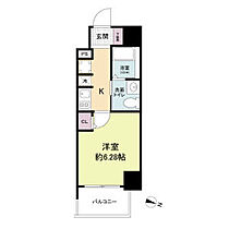 Metrosa弁天町  ｜ 大阪府大阪市港区市岡元町3丁目（賃貸マンション1K・4階・22.20㎡） その2