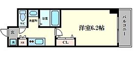 グランパシフィック堀江WEST 203 ｜ 大阪府大阪市西区千代崎2丁目5番地13号（賃貸マンション1K・2階・20.30㎡） その2