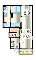 千葉県流山市木（賃貸マンション1LDK・1階・36.24㎡） その2