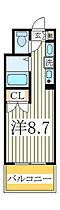 パティオ坂巻  ｜ 千葉県流山市東深井（賃貸マンション1R・3階・19.76㎡） その2