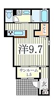 千葉県柏市増尾2丁目（賃貸アパート1R・1階・29.40㎡） その2