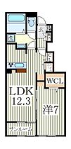 ポラールD  ｜ 千葉県印西市草深（賃貸アパート1LDK・1階・50.42㎡） その1