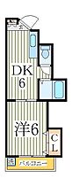 コーポクボノ  ｜ 千葉県印西市木下（賃貸アパート1DK・2階・23.81㎡） その1