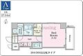 WBcourt4階10.2万円