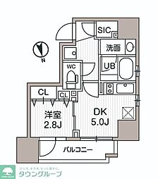 間取図画像 1DK