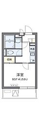 CLEINOMULBERRY 1Kの間取図画像