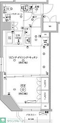 セジョリ墨田イースト3 1LDKの間取図画像