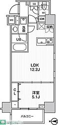 ステージグランデ錦糸町2 1LDKの間取図画像
