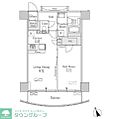 PARKFLATS芝浦6階22.0万円