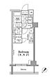 ONEROOFFLAT月島3階13.2万円