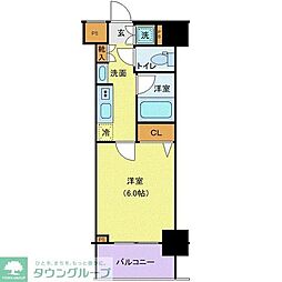 間取図画像 1K