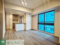 ザ・パークハビオ人形町レジデンス 7階2LDKのリビング/ダイニング