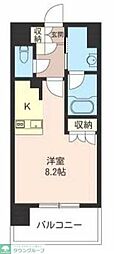 OrchidResidence品川 ワンルームの間取図画像