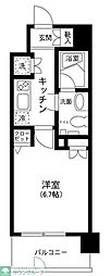 プライムアーバンタマチ 1Kの間取図画像