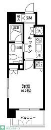 プライムアーバンタマチ 1Kの間取図画像