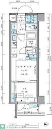 品川区東品川4丁目マンション 1LDKの間取図画像
