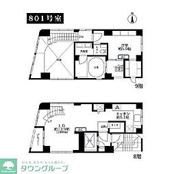 CELESTIA 1LDKの間取図画像