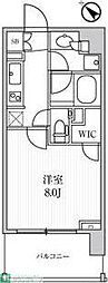 ディームス日本橋水天宮 1Kの間取図画像