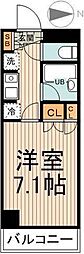 エコロジー東陽町プロセンチュリー 1Kの間取図画像