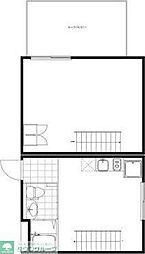 プリンセス-ライン四谷4丁目イースト ワンルームの間取図画像