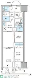 パークアクシス品川天王洲アイル 2LDKの間取図画像