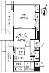 間取図画像 1DK
