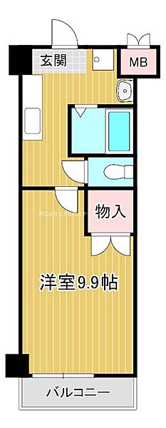 アートプラザ　ユー 3005｜滋賀県草津市南笠東１丁目(賃貸マンション1K・3階・28.67㎡)の写真 その2