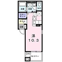 エヴィメリアD 102 ｜ 滋賀県大津市一里山１丁目（賃貸アパート1R・1階・27.53㎡） その2