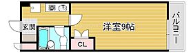 カーサ・ソラッツオ壱番館 522 ｜ 滋賀県草津市矢橋町（賃貸マンション1K・5階・23.80㎡） その2