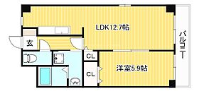 ベルヌーブ森神VI 106 ｜ 滋賀県大津市大江６丁目（賃貸マンション1LDK・1階・41.70㎡） その2