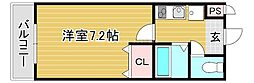 lagraceun 1Kの間取図画像