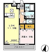 グランシャリオ御園 302 ｜ 愛知県豊橋市御園町7-20（賃貸アパート1LDK・3階・40.07㎡） その2