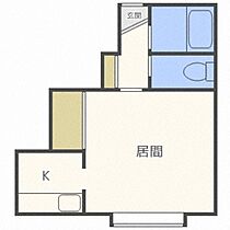 フロスティ川沿B  ｜ 北海道札幌市南区川沿十六条2丁目1-23（賃貸アパート1K・3階・20.40㎡） その2