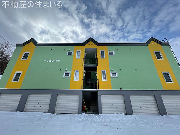 北海道札幌市南区石山二条2丁目(賃貸アパート2LDK・2階・60.21㎡)の写真 その1