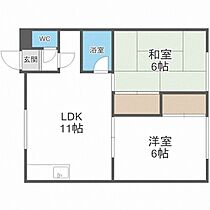 北海道札幌市南区石山二条7丁目（賃貸アパート2LDK・2階・53.46㎡） その2