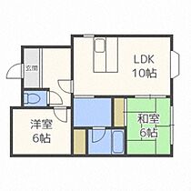 北海道札幌市南区常盤二条2丁目（賃貸アパート2LDK・3階・53.78㎡） その2