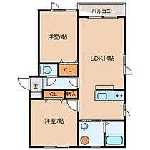 北海道札幌市南区澄川四条9丁目（賃貸アパート2LDK・1階・60.57㎡） その2