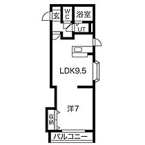 北海道札幌市南区澄川四条3丁目（賃貸マンション1DK・2階・32.76㎡） その2