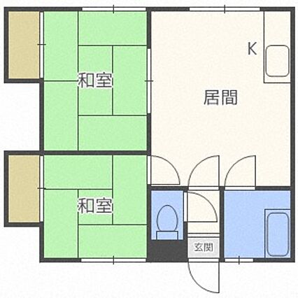 陽光マンション_間取り_0