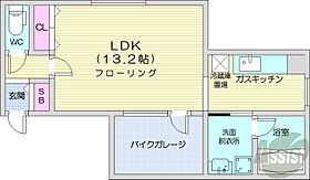 北海道札幌市西区発寒三条3丁目（賃貸マンション1K・4階・38.19㎡） その2