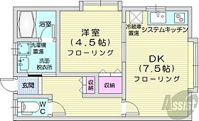 紫水ハイツ43  ｜ 北海道札幌市東区北四十三条東8丁目（賃貸アパート1DK・2階・28.00㎡） その2