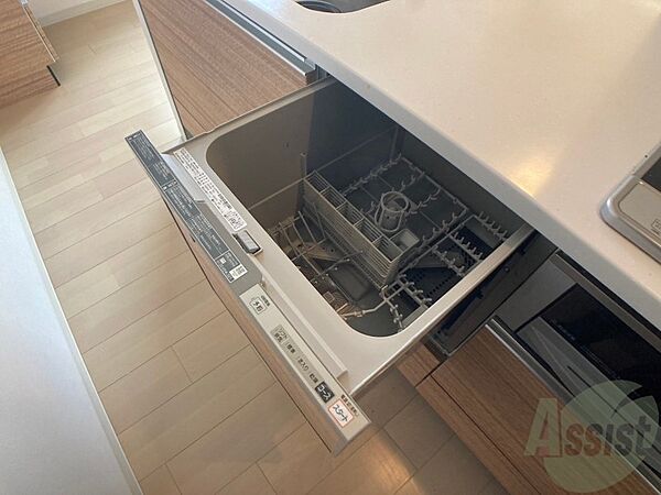 画像24:食器洗浄乾燥機付きのシステムキッチンです！