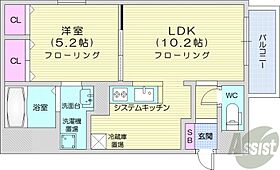 D-room発寒南  ｜ 北海道札幌市西区発寒二条3丁目（賃貸マンション1LDK・4階・36.87㎡） その2