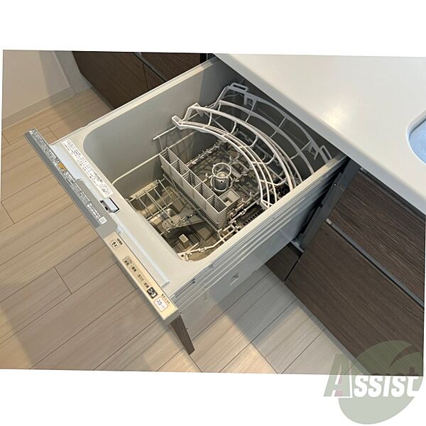 画像20:食器洗浄乾燥機付きのシステムキッチンです！